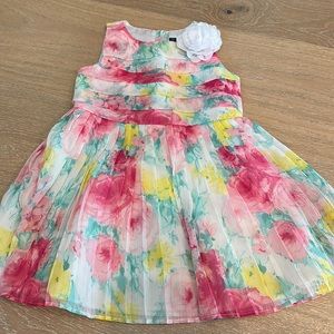 Iike new floral dress. Rarely worn.